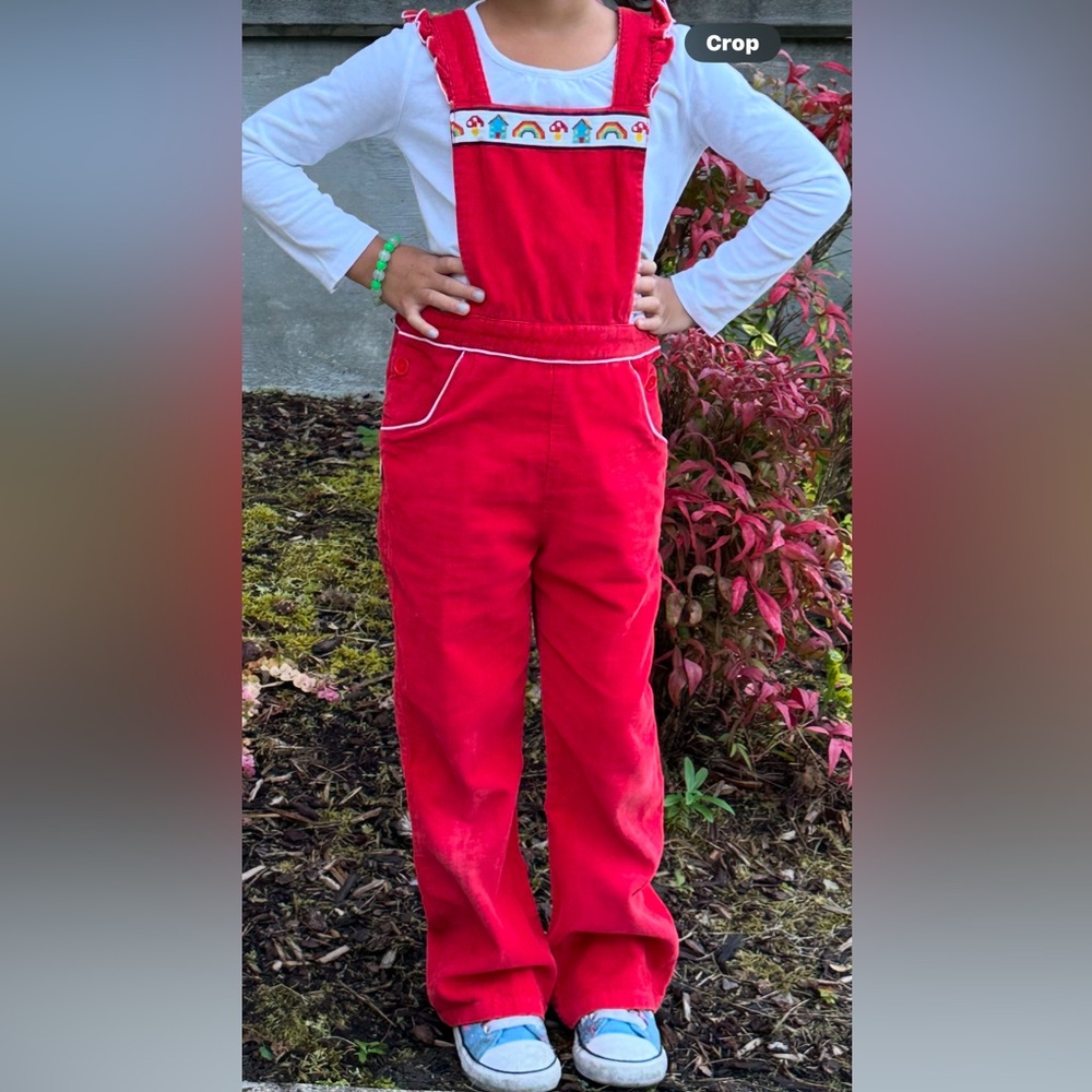 Little Bird by Jools Oliver- UK brand girls retro  cord jumper HTF- GUC 5-6